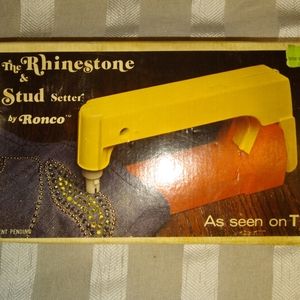 Vintage 1970's 'The Rhinestone & Stud Setter by Ronco